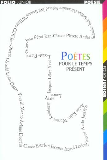 Couverture du livre « Poètes pour le temps présent » de  aux éditions Gallimard-jeunesse