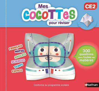 Couverture du livre « Mes cocottes pour reviser ce2 » de Christelle Chambon aux éditions Nathan