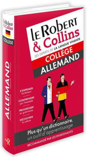 Couverture du livre « Dictionnaire collège ; allemand (édition 2016) » de  aux éditions Le Robert