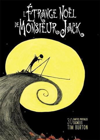 Couverture du livre « Tim burton, les cartes postales de monsieur jack » de  aux éditions Huginn & Muninn