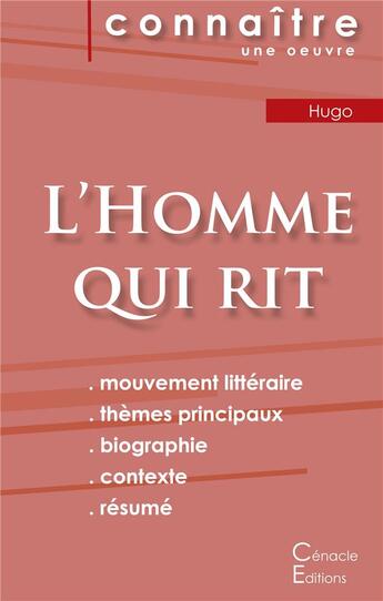 Couverture du livre « L'homme qui rit, de Victor Hugo » de  aux éditions Editions Du Cenacle