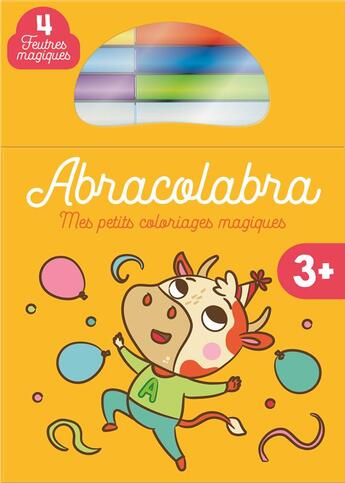 Couverture du livre « 3+ la vache abracolabra » de  aux éditions Yoyo Books