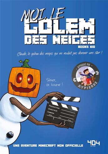 Couverture du livre « Moi, le golem des neiges » de  aux éditions 404 Editions