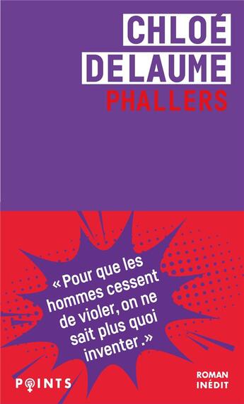 Couverture du livre « Phallers » de Chloe Delaume aux éditions Points