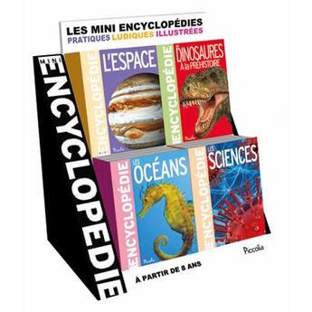 Couverture du livre « Mini encyclopedie/display de 12 ex » de Piccolia aux éditions Piccolia