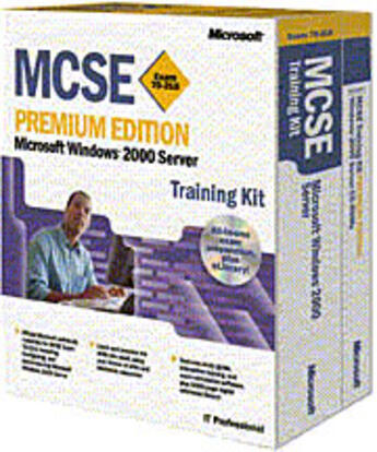 Couverture du livre « Mcse Training Kit Premium ; Windows 2000 Server » de Microsoft Corporation aux éditions Microsoft Press