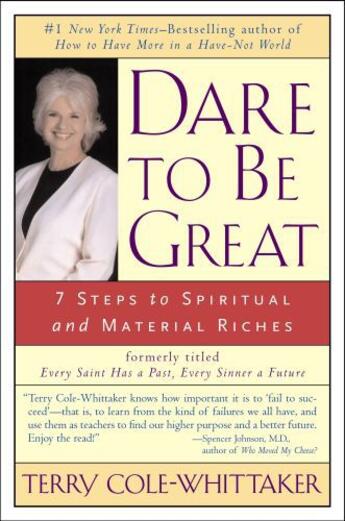 Couverture du livre « Dare to Be Great! » de Cole-Whittaker Terry aux éditions Penguin Group Us