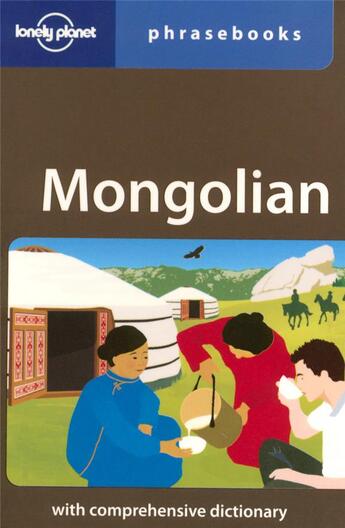 Couverture du livre « Mongolian phrasebook » de  aux éditions Lonely Planet France