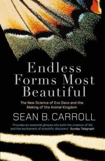 Couverture du livre « Endless forms most beautiful ; the new science of evo devo and the making of the animal kingdom » de Sean B. Carroll aux éditions Quercus Publishing Digital