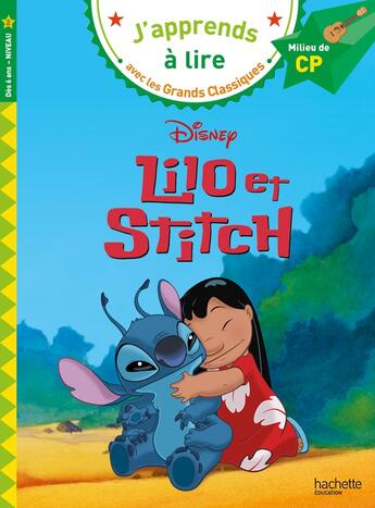 Couverture du livre « Disney - lilo et stitch cp, niveau 2 » de Isabelle Albertin aux éditions Hachette Education