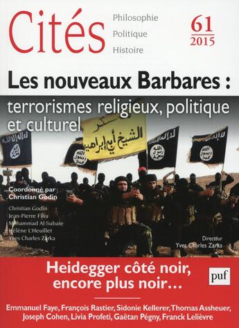 Couverture du livre « REVUE CITES T.61 » de Revue Cites aux éditions Puf