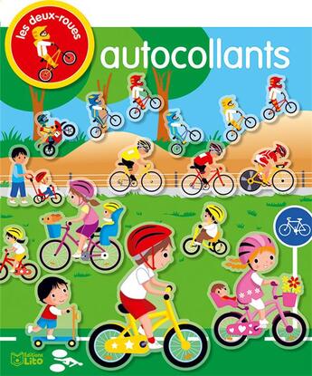 Couverture du livre « Autocollants vehicules 2 roues » de  aux éditions Lito