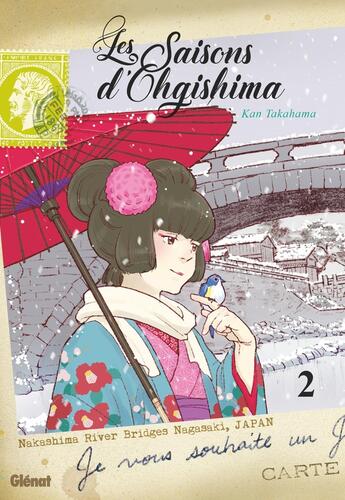 Couverture du livre « Les saisons d'Ohgishima Tome 2 » de Kan Takahama aux éditions Glenat