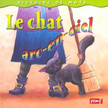 Couverture du livre « Le chat arc-en-ciel » de  aux éditions Pemf