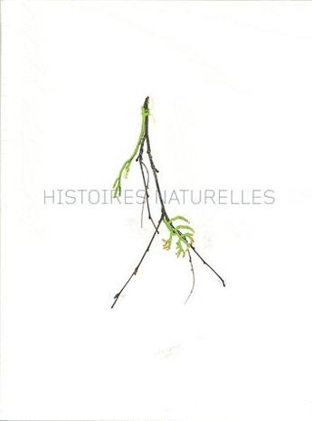 Couverture du livre « Histoires naturelles » de  aux éditions Trans Photographic Press