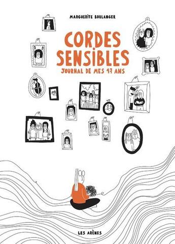 Couverture du livre « Cordes sensibles : Journal de mes 17 ans » de Marguerite Boulanger aux éditions Les Arenes Bd