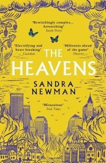 Couverture du livre « THE HEAVENS » de Sandra Newman aux éditions Granta Books