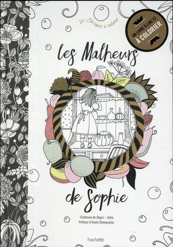 Couverture du livre « Art-thérapie ; les malheurs de Sophie » de Audrey Leroy et Sophie De Segur aux éditions Hachette Pratique