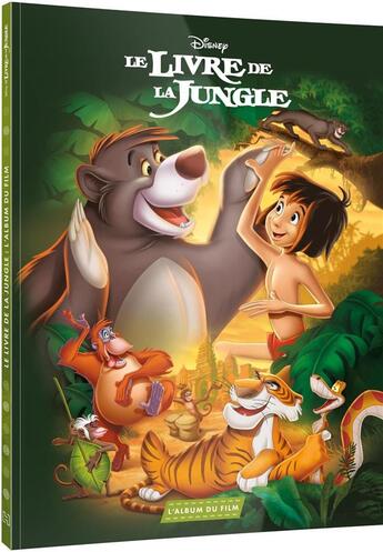 Couverture du livre « Le livre de la jungle : l'album du film » de Disney aux éditions Disney Hachette