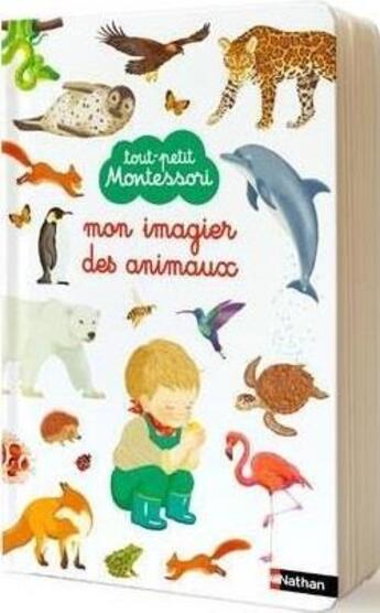 Couverture du livre « Mon imagier des animaux » de Mizuho Fujisawa aux éditions Nathan