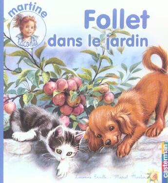 Couverture du livre « Follet dans le jardin t7 - martine raconte » de Erville Lucienne / M aux éditions Casterman