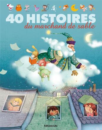 Couverture du livre « 40 histoires du marchand de sable » de  aux éditions Lito