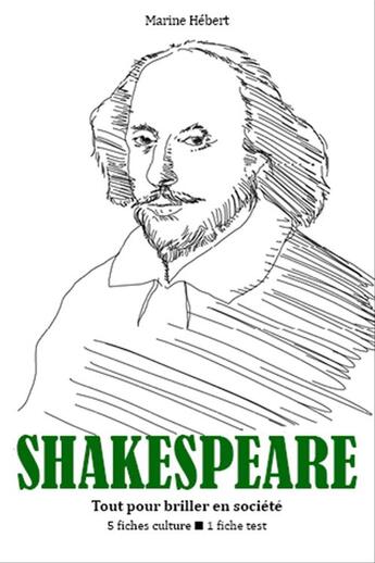 Couverture du livre « Shakespeare » de Marine Hebert aux éditions Editions De L'ebook Malin