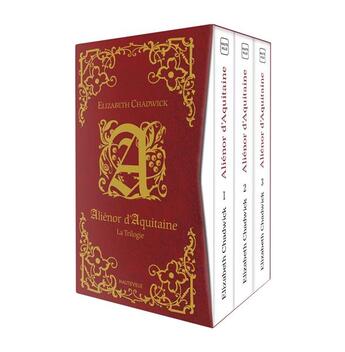 Couverture du livre « Aliénor d'Aquitaine : coffret Intégrale Tomes 1 à 3 » de Elizabeth Chadwick aux éditions Hauteville