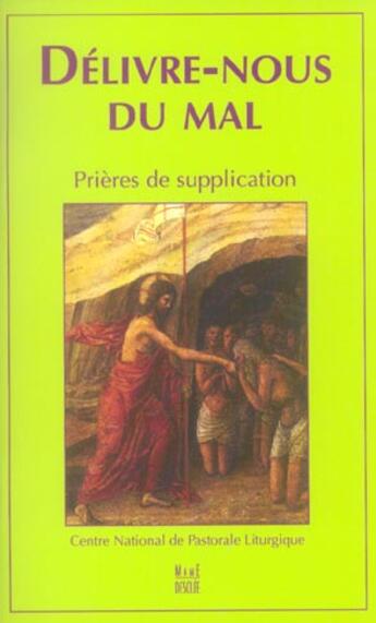 Couverture du livre « Delivre-nous du mal ; prières de supplication » de  aux éditions Mame