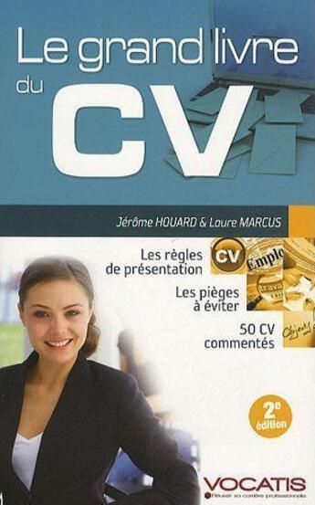 Couverture du livre « Le grand livre du CV (2e édition) » de  aux éditions Studyrama