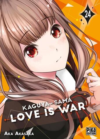 Couverture du livre « Kaguya-sama: Love is War T24 » de Aka Akasaka aux éditions Pika