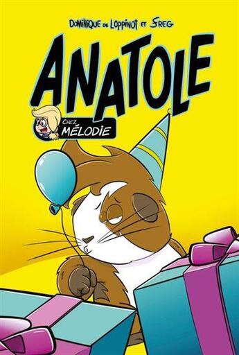 Couverture du livre « Anatole : chez Mélodie » de Dominique De Loppinot aux éditions Boomerang Jeunesse