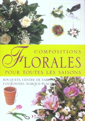 Couverture du livre « Compositions florales pour toutes les saisons » de Ruggero G aux éditions L'inedite