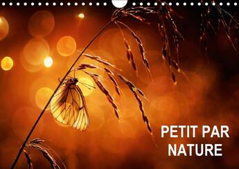 Couverture du livre « Petit par nature calendrier mural 2018 din a4 horizontal - selection de photographies mac » de Steyaert D aux éditions Calvendo