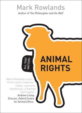 Couverture du livre « Animal Rights: All That Matters Ebook Epub » de Mark Rowlands aux éditions Murray John Digital