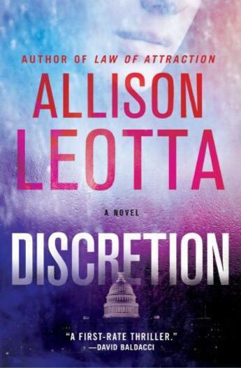 Couverture du livre « Discretion » de Leotta Allison aux éditions Touchstone