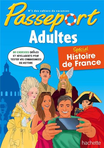 Couverture du livre « Passeport ; adultes ; histoire de France » de  aux éditions Hachette Education