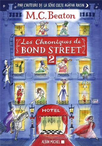 Couverture du livre « Les chroniques de Bond Street (Poor relation) : les chroniques de Bond Street Tome 2 » de M. C. Beaton aux éditions Albin Michel