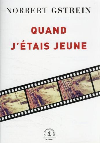 Couverture du livre « Quand j'étais jeune » de Norbert Gstrein aux éditions Grasset