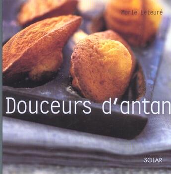 Couverture du livre « Douceurs d'antan » de Leteure/Bilic aux éditions Solar