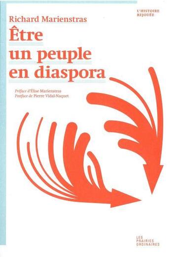 Couverture du livre « Être un peuple en diaspora » de Richard Marienstras aux éditions Amsterdam