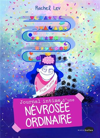 Couverture du livre « Journal intime d'une névrosée ordinaire » de Rachel Lev aux éditions Marabulles