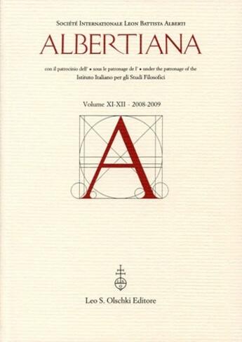 Couverture du livre « Albertiana t.11 et t.12 » de  aux éditions Maison Des Sciences De L'homme