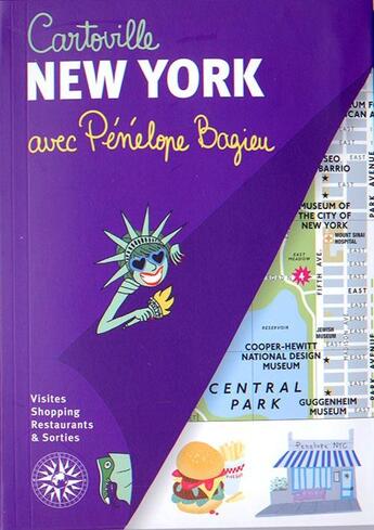 Couverture du livre « New York avec Pénélope Bagieu » de  aux éditions Gallimard-loisirs