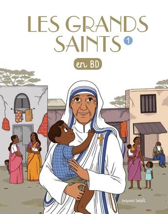 Couverture du livre « Les grands saints en BD » de  aux éditions Bayard Jeunesse