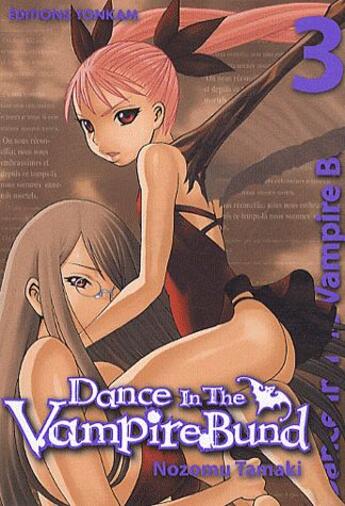 Couverture du livre « Dance in the vampire Bund Tome 3 » de Nozomu Tamaki aux éditions Delcourt