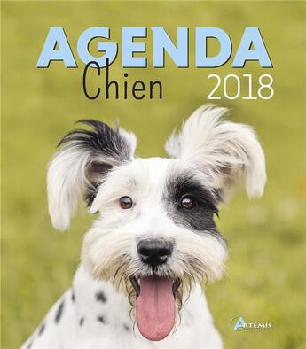 Couverture du livre « Agenda chien (édition 2018) » de  aux éditions Artemis