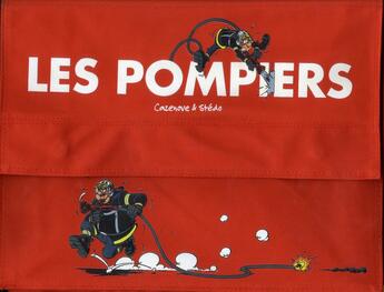 Couverture du livre « Les pompiers : les jeunes sapeurs pompiers » de Christophe Cazenove et Stedo aux éditions Bamboo