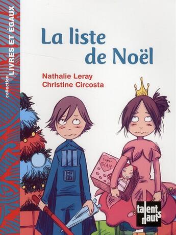 Couverture du livre « La liste de Noêl » de Christine Circosta et Nathalie Leray aux éditions Talents Hauts