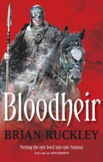 Couverture du livre « The godless world - tome 2: bloodheir » de Brian Ruckley aux éditions Orbit Uk